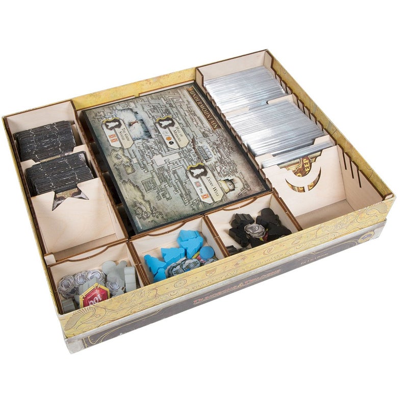 The Broken Token Game Organizer - Lords of Waterdeep Compatible Organizer, Wooden Storage Box for Tabletop Games - Image 5
